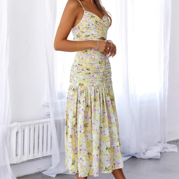 Floral Maxi Dress - Picture 4 of 4